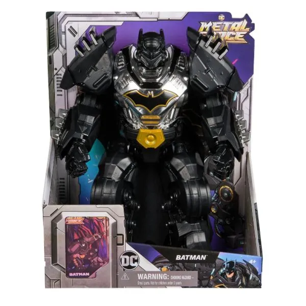 Boneco Batman de 30cm Metal Force DC Comics Sunny 4188