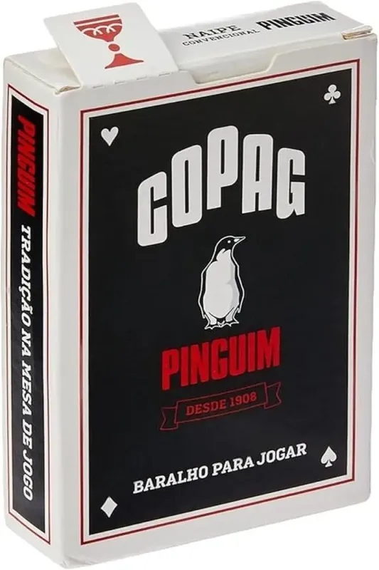 Baralho Pinguim Azul Cartão Couche Copag - 99832