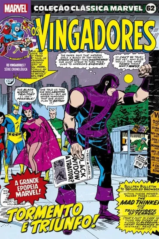 Coleção Clássica Marvel Vol. 62 - Vingadores 07
