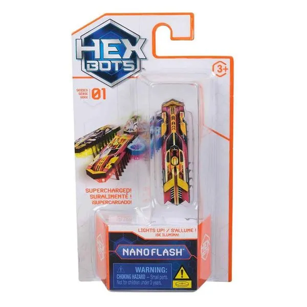 Brinquedo Sensorial Hexbots Mini Robo Nano Flash Sortido - Sunny 3920