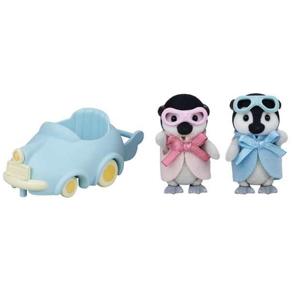 Sylvanian Families Bebê Pinguim Com Carrinho  5695