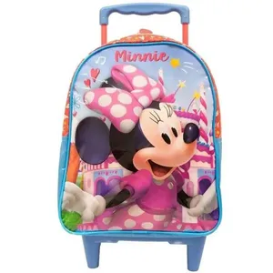 Mochila de Rodinhas Xeryus Minnie Rosa Único