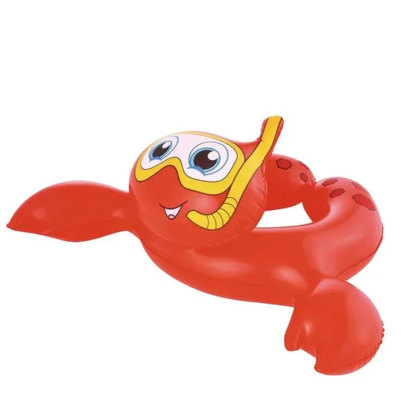 Boia Inflável Redonda Bichinhos Vermelho