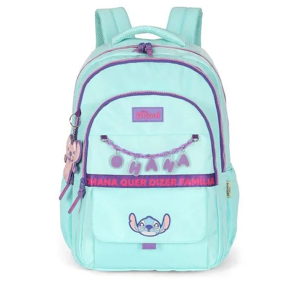 Mochila de Costas Luxcel Stitch Corrente Azul Turquesa Único