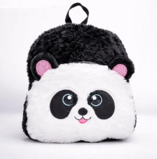 Mochila Passeio Escolar Panda Pelúcia