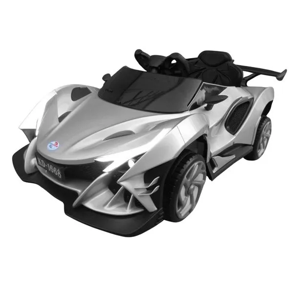 Carrinho Elétrico Infantil 12V Drift Prata