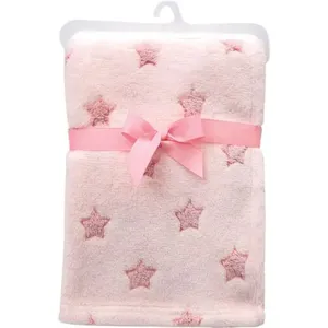 Mantinha Estrelinhas Rosa Dupla Face Buba 11849