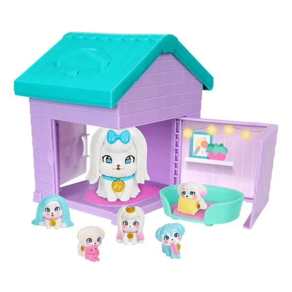 Playset E Mini Figura - Little Live Pets Mama Surprise Families - Casinha - Fun