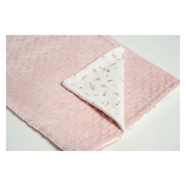 Cobertor Hug Fleece Dots Fun Linha Made Of Magic Rosa Único