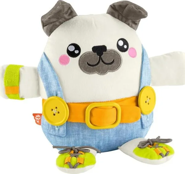 Pelúcia Fisher Price Pug Hora De Vestir Mattel - HYC29