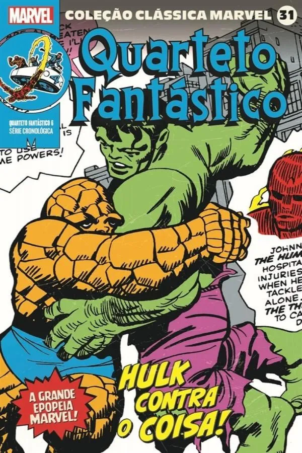 Coleção Clássica Marvel Vol. 31 - Quarteto Fantástico Vol. 6