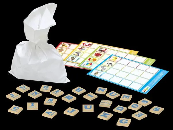 BINGO DAS LETRAS JOGO EDUCATIVO 90 PEÇAS