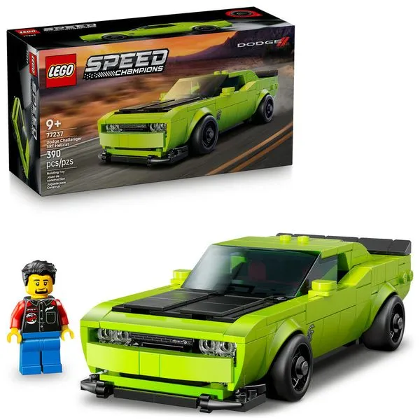 LEGO - Speed Champions - Carro Esportivo Dodge Challenger Srt Hellcat - 77237