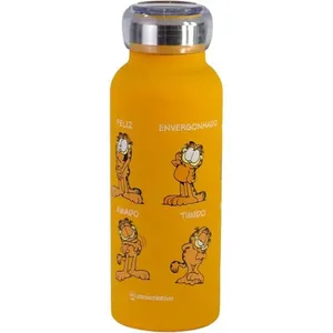 Garrafa Bubble 500ml Garfield Expressões Zonacriativa