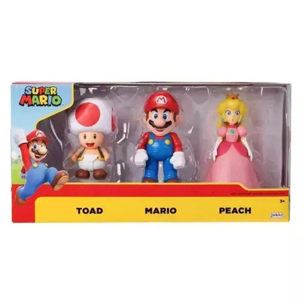 SUPER MARIO PACK DE 3 FIGURAS ARTICULADAS - SUNNY
