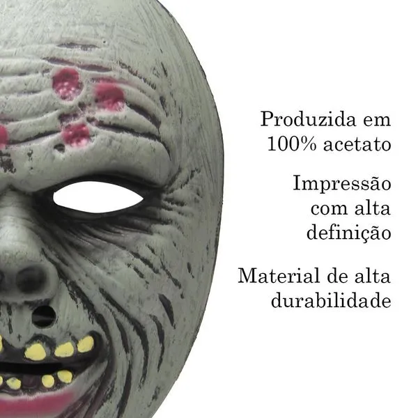 Brinquedo Máscara Divertida Monstro Leve E Confortável Toyng