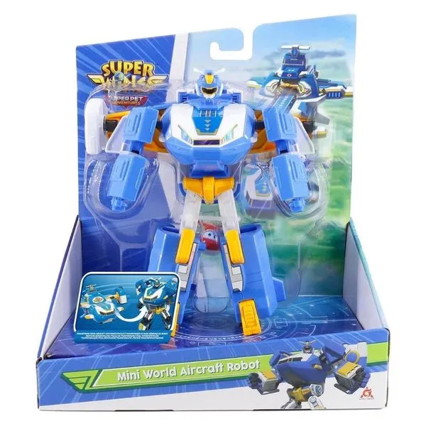 Boneco Robô Avião 2 Em 1 Super Wings Sunny - 5204