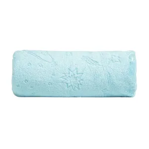 Cobertor Hug Fleece Abraço de Urso Azul Único