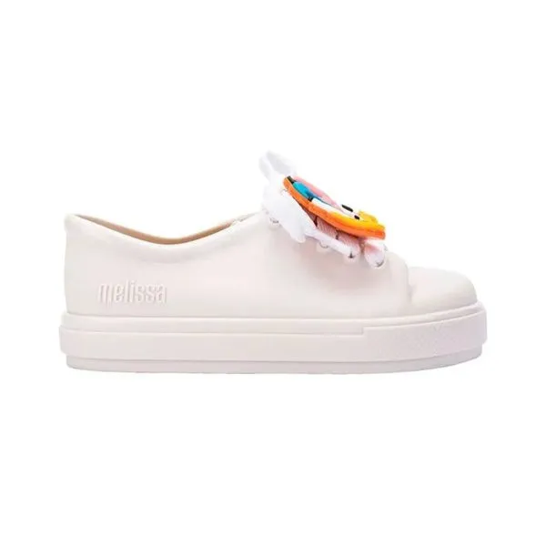 Tênis Infantil Mini Melissa Hip Disney Branco 17/18 / Branco