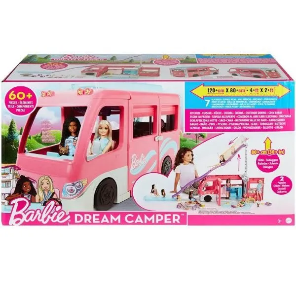 Barbie Veiculo Estate Dream Camper Mattel HCD46