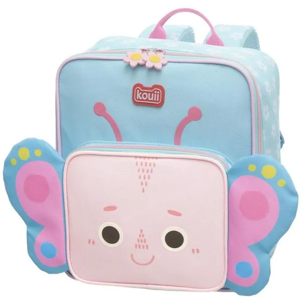 Mochila de Costas Kouii Pacific Filhotiis Borboleta Azul Único