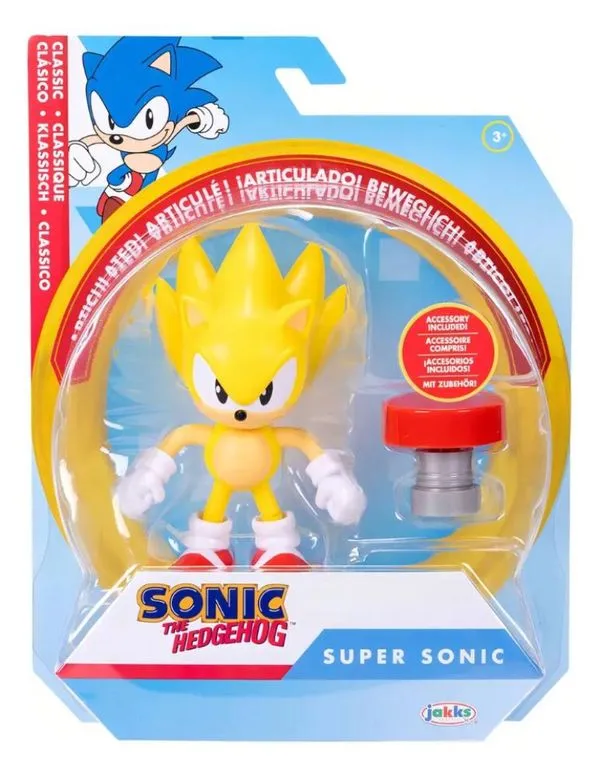 Boneco Super Sonic Com Mola Sunny - 4550