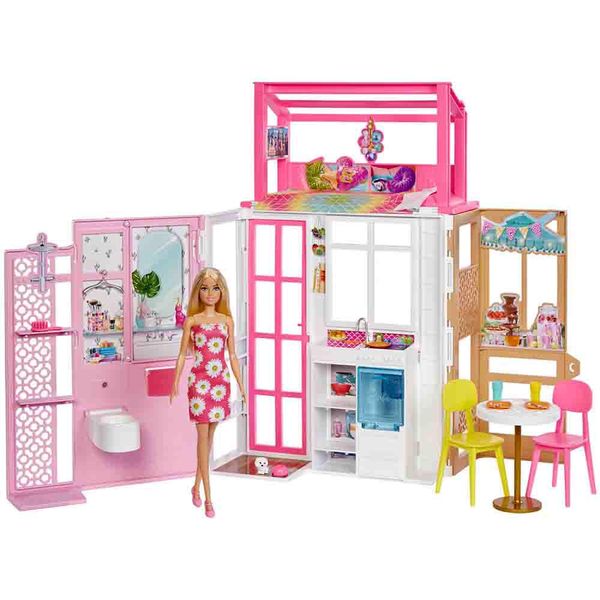 Playset e Boneca - Barbie - Estate - Nova Casa Glam - Mattel