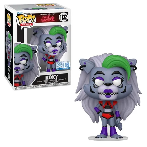 Boneco - Funko Pop - Five Nights At Freddy'S 2 - Roxy Com Chase - Candide