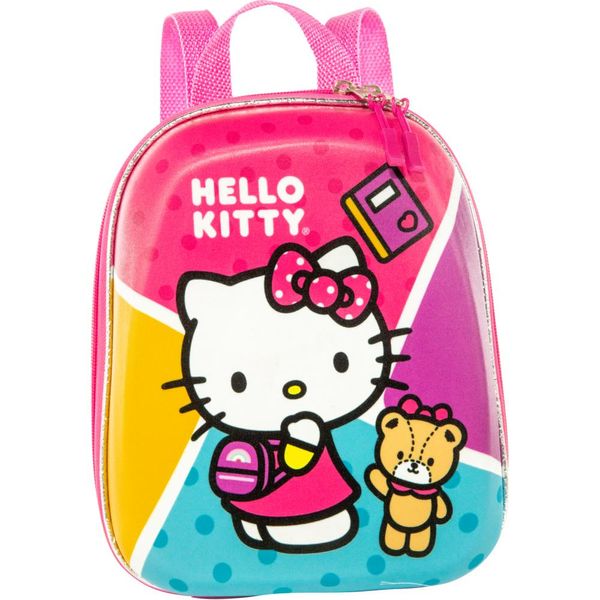 Mochila Pequena Maxtoy Hello Kitty Rosa Único