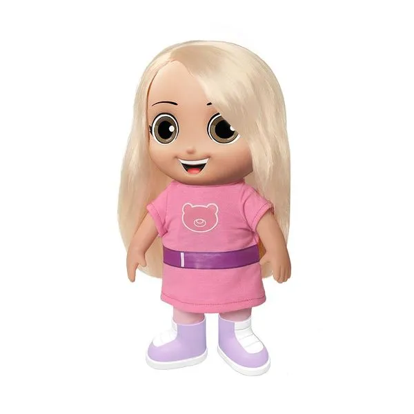 Boneca Luccas Neto Jessica Aventureira Rosa 27cm Novabrink