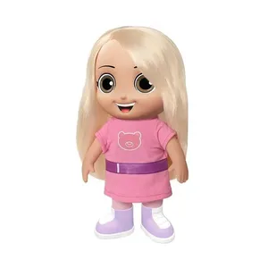 Boneca Luccas Neto Jessica Aventureira Rosa 27cm Novabrink