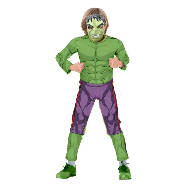 Fantasia Clássica Longa- Hulk - Avengers - Marvel - Regina Festas - M