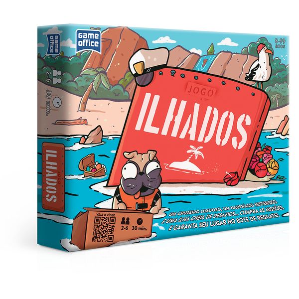Jogo de Tabuleiro - Jogo Ilhados - Toyster