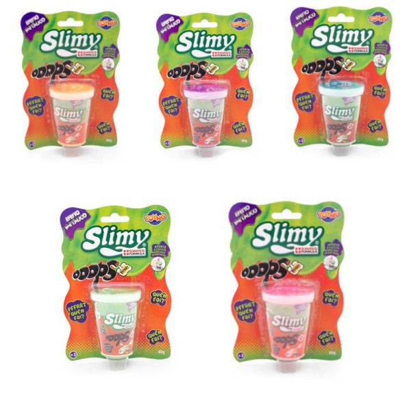 Geleca - Slimy Metalizado - Modelos Sortidos - Toyng