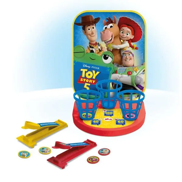 Jogo De Ação - Acerte A Cesta - Disney - Pixar - Toy Story 5 - Elka