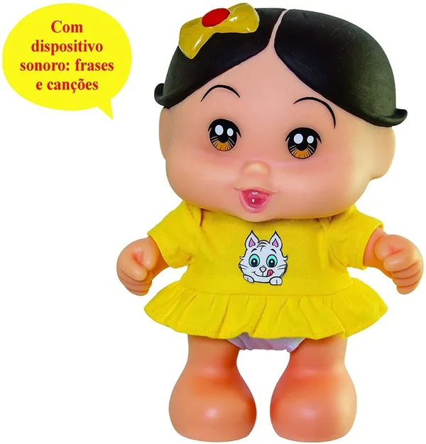 BONECA TURMA DA MONICA BABY - MAGALI - ADIJOMAR