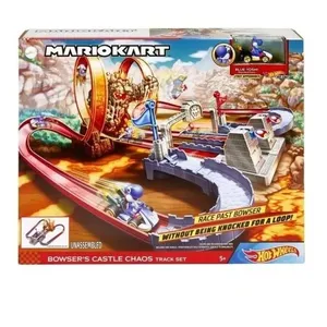 Hot Wheels Mario Kart Pista Castelo Do Caos Edição Especial Colorido