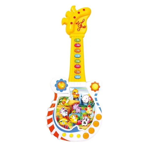 Guitarra Musical Infantil - Guitarrinha Paradise - Dm Toys