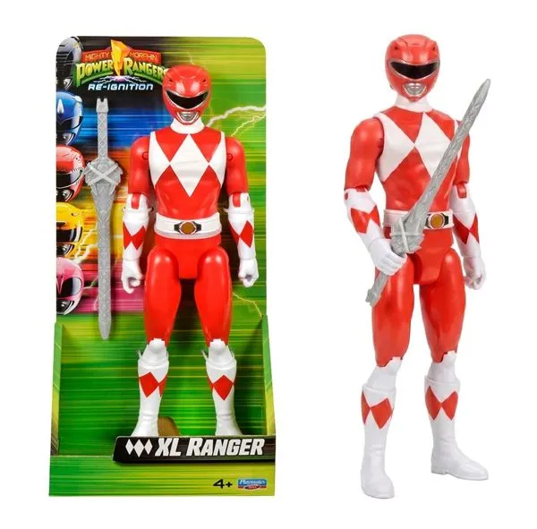 Boneco Articulado Ranger Vermelho XL - Mighty Morphin Power Rangers - Sunny