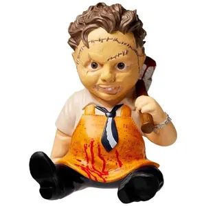 Boneco Massacre da Serra Elétrica para Decoração Interna de Halloween