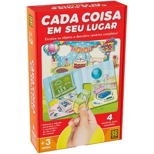 Jogo Educativo - Cada Coisa em Seu Lugar - Grow