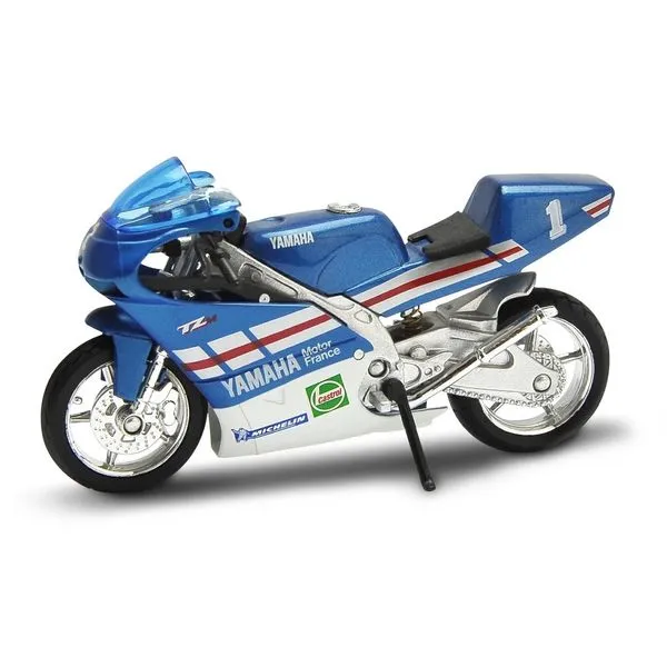 Miniatura Moto Yamaha TZ250M Coleção Mix1:18 Welly