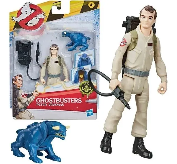 Peter Venkman + Cão do Terror (Terror Dog) - 2 Figuras de Ação Caça-Fantasmas Hasbro Ghostbusters F0071