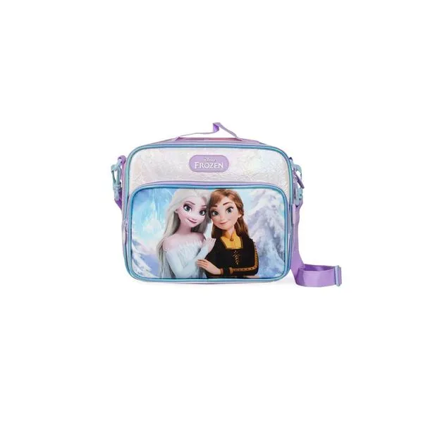 Lancheira Térmica Infantil Feminina Frozen Azul Claro U / Azul claro
