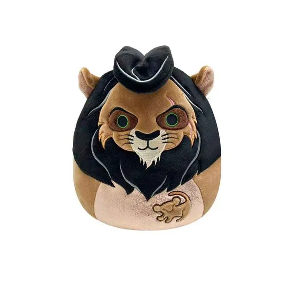 Pelúcia Scar De 25Cm Do Rei Leão - Squishmallows