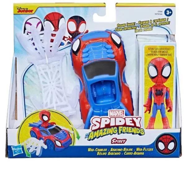 Rastreador de Teias do Aranha e seus Amigos Hasbro F7454