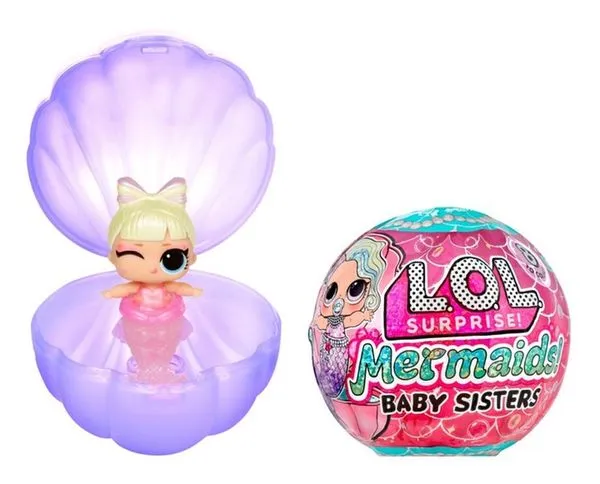 Boneca LOL Surprise Mermaids Baby Sisters Sortidas - MGA