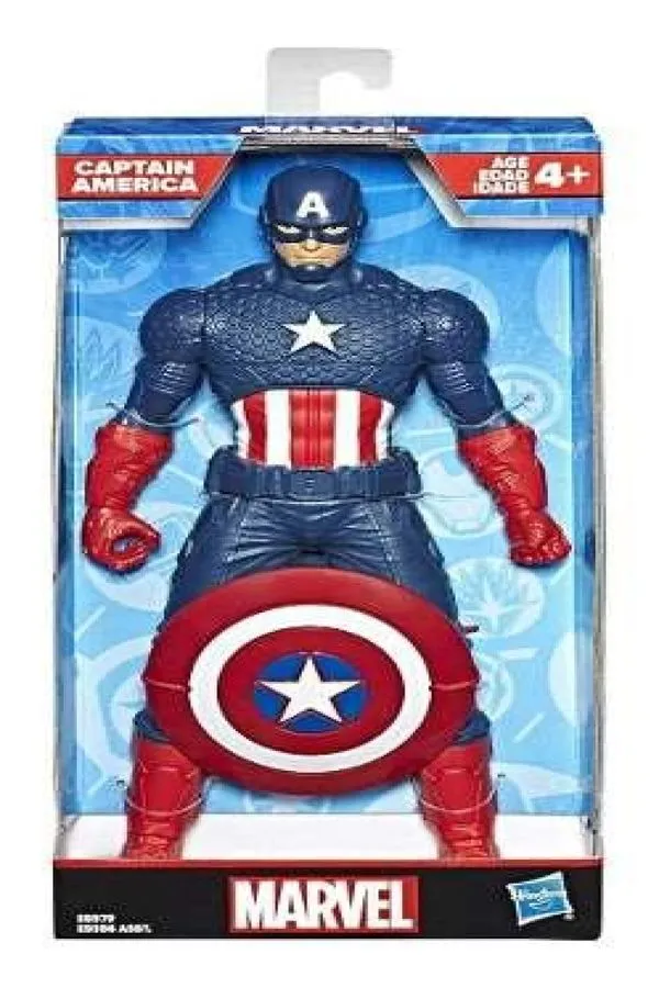 Boneco Capitão America 25cm Marvel Vingadores - Hasbro
