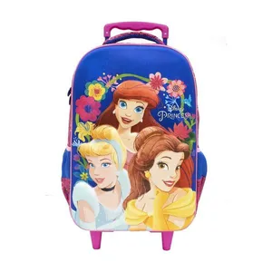 Mochila de Rodinhas Xeryus 18 Princesas Rosa Único