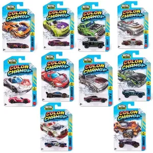Mini Veículos Metal Machine Color Change Modelos Sortidos